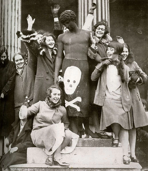Women students at University College, London Rag Week
