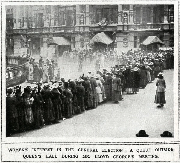 Womens interest in the 1918 General Election