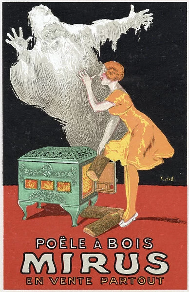 WOOD STOVE POSTER