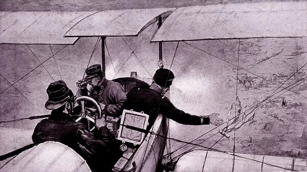 WW1 - French air reconnaisance, 1914