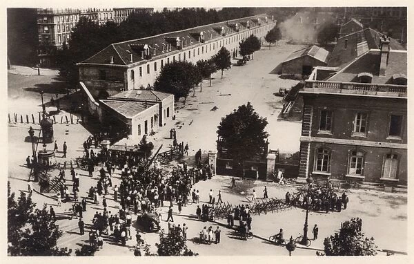 WW2 - Paris Liberation - The Taking of the Military School