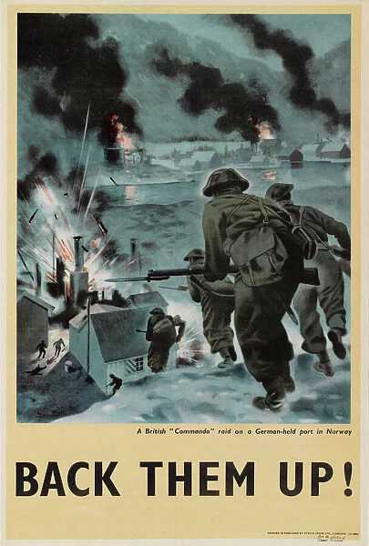 WW2 Poster -- Back Them Up