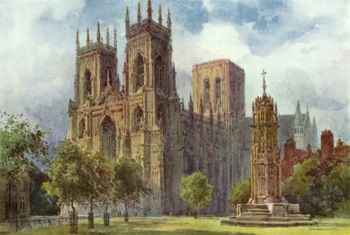Framed Print : York Minster Print, circa 1909 Framed Print : York Minster Print, circa 1909