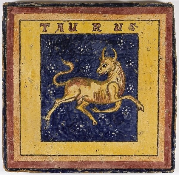 Zodiac Tile  /  Taurus