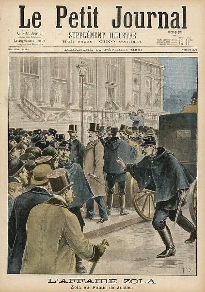 Zola  /  Petit Journal 1898