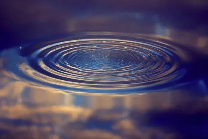 Framed Print : Ripple on Water - With reflection of clouds Print Framed Print : Ripple on Water - With reflection of clouds Print