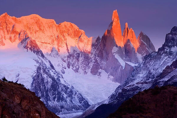 Cerro Torre - Cerro Torre at sunrise - Los Glaciares National Park - Patagonia - Argentina - South America