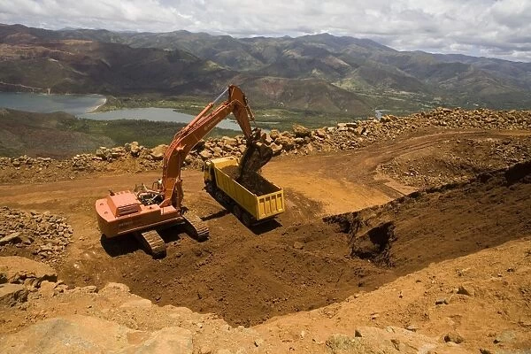 Nickel Mine activity on New Caledonia