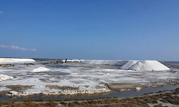 Salt Production. Camargue - Provence - France