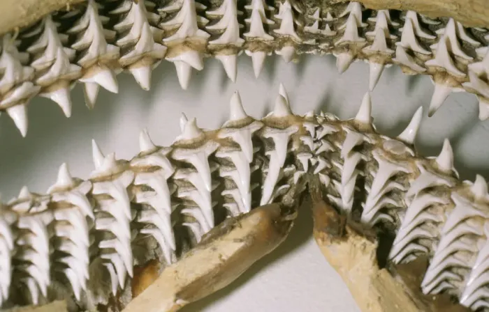 Framed Print : Shark Teeth Print Framed Print : Shark Teeth Print