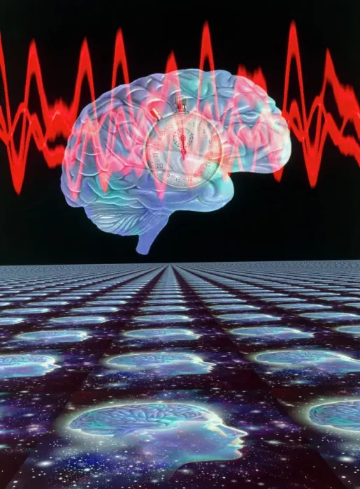Framed Print : Brainwave Patterns Print Framed Print : Brainwave Patterns Print