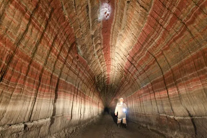 Framed Print : Potash Mine Access Tunnel Print Framed Print : Potash Mine Access Tunnel Print