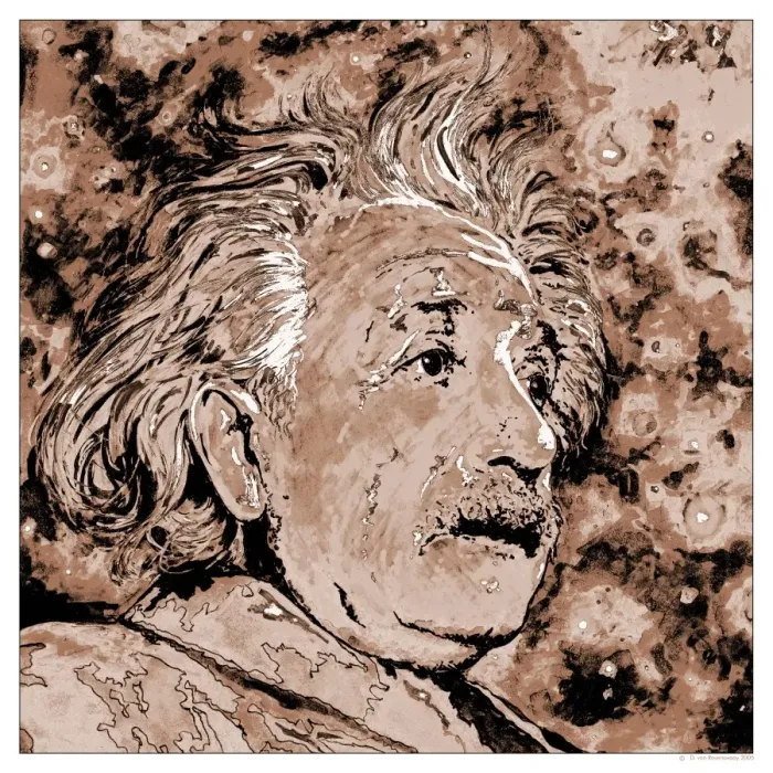 Framed Print : Albert Einstein Print Framed Print : Albert Einstein Print