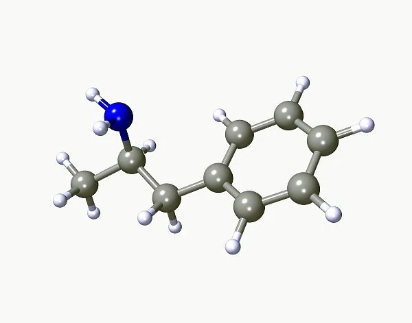 Amphetamine drug molecule
