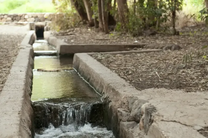 Framed Print : Ancient Irrigation Channel Print Framed Print : Ancient Irrigation Channel Print