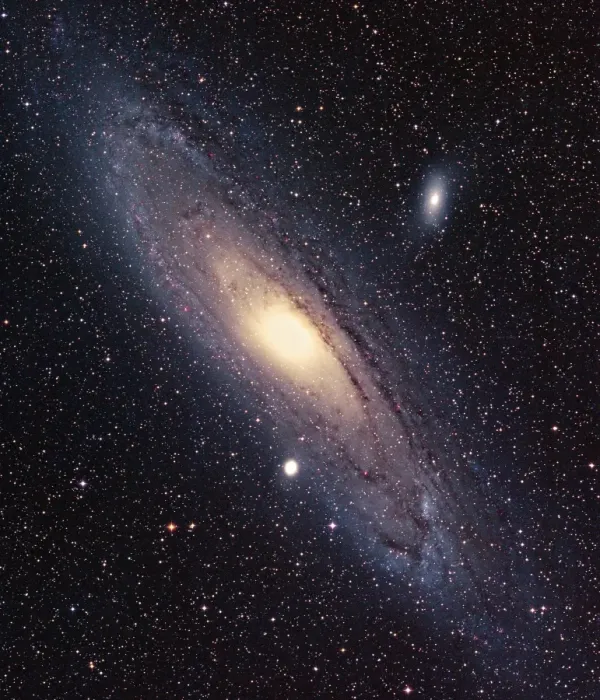 Framed Print : Andromeda Galaxy Print - Optical Image of Spiral Galaxy M31 Framed Print : Andromeda Galaxy Print - Optical Image of Spiral Galaxy M31