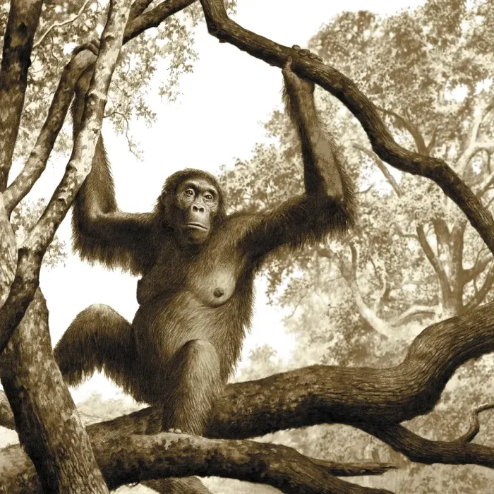 Framed Print : Ardipithecus ramidus Print Framed Print : Ardipithecus ramidus Print