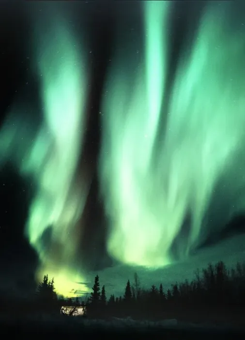 Framed Print : Aurora Borealis Print Framed Print : Aurora Borealis Print