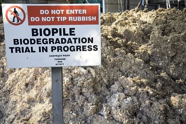 Biopile hydrocarbon pollution clean-up