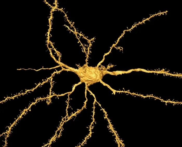 Framed Print : Medium Spiny Neuron Print