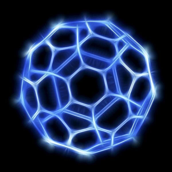 Buckyball, Buckminsterfullerene molecule