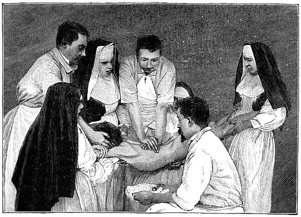 Calots spinal surgery, 19th century