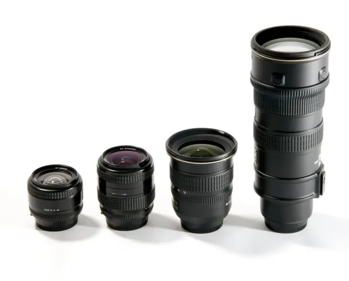Framed Print : Camera Lenses Print - Wide-angle, standard and telephoto lenses Framed Print : Camera Lenses Print - Wide-angle, standard and telephoto lenses