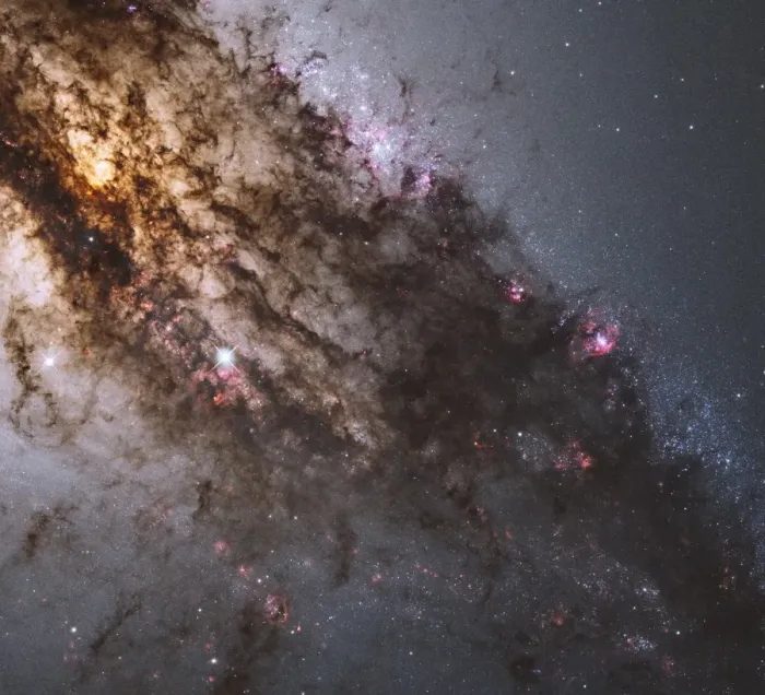 Framed Print : Hubble Space Telescope Print of Centaurus A Galaxy Framed Print : Hubble Space Telescope Print of Centaurus A Galaxy