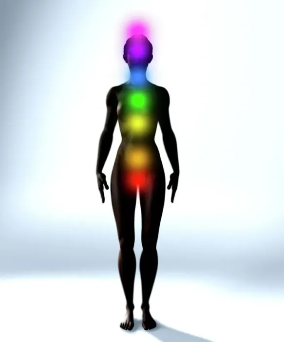 Framed Print : Chakra Energy Points Print Framed Print : Chakra Energy Points Print