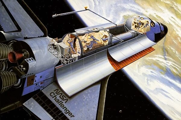 Challenger space shuttle