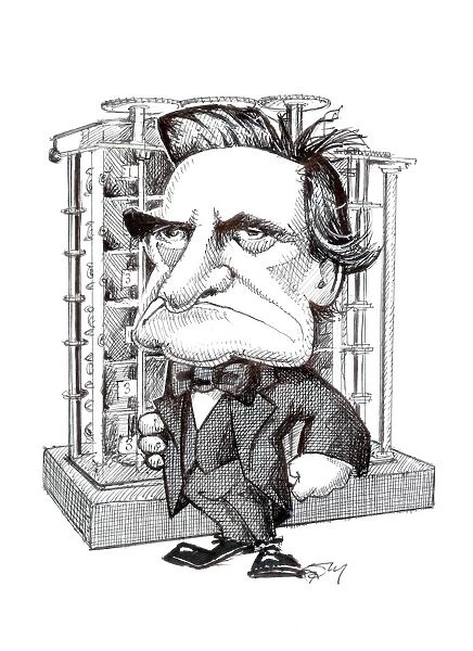Charles Babbage, caricature C015  /  6701