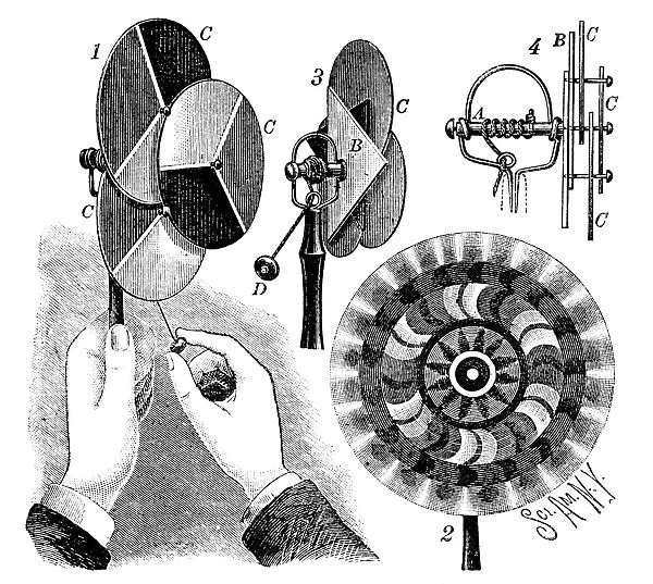 Chromatrope design, 1890