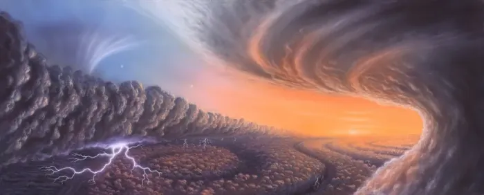 Framed Print : Cloudscape on Jupiter Print Framed Print : Cloudscape on Jupiter Print