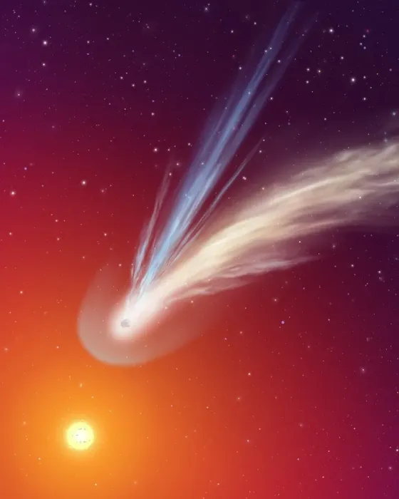 Framed Print : Comet and Sun Print Framed Print : Comet and Sun Print