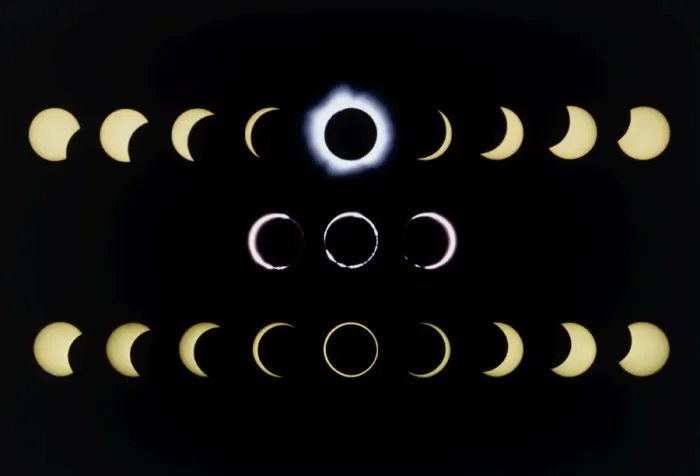 Framed Print : Composite Time-Lapse Solar Eclipse Print Framed Print : Composite Time-Lapse Solar Eclipse Print