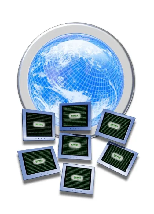 Framed Print : Computer Hacking Print Framed Print : Computer Hacking Print