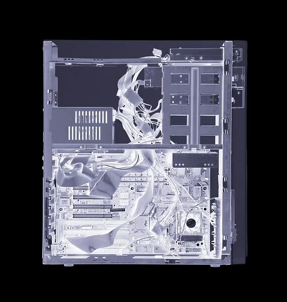 Computer, simulated X-ray