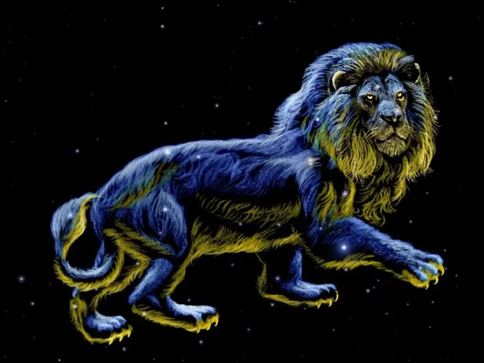 Framed Print : Leo Constellation Print Framed Print : Leo Constellation Print