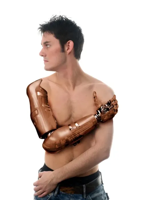 Framed Print : Cybernetic Arm Print Framed Print : Cybernetic Arm Print