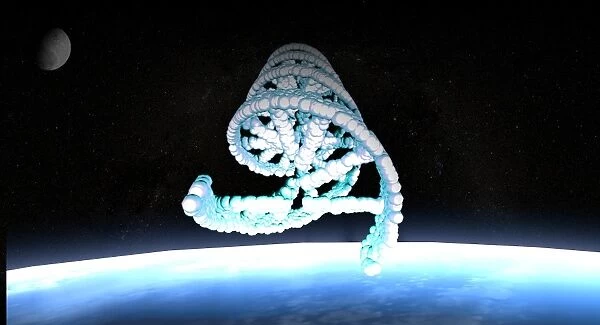 DNA in space