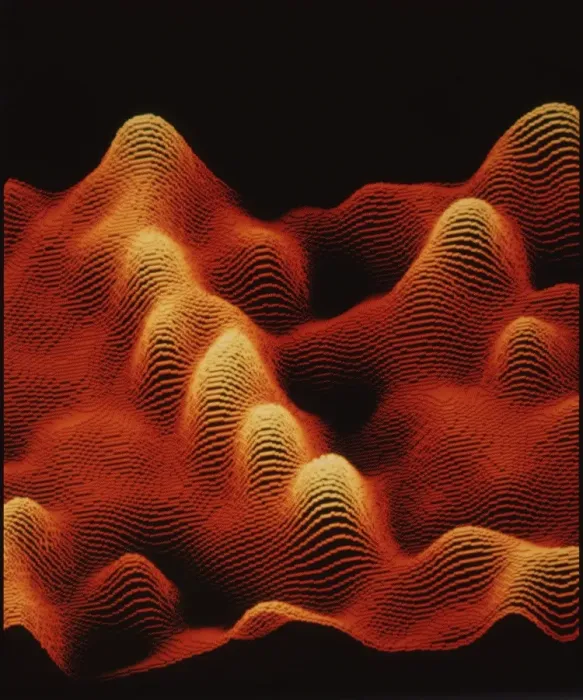 Framed Print : False-colour scanning tunnelling micrograph Print of DNA Framed Print : False-colour scanning tunnelling micrograph Print of DNA