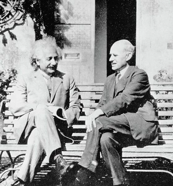 Einstein and Eddington, 1930