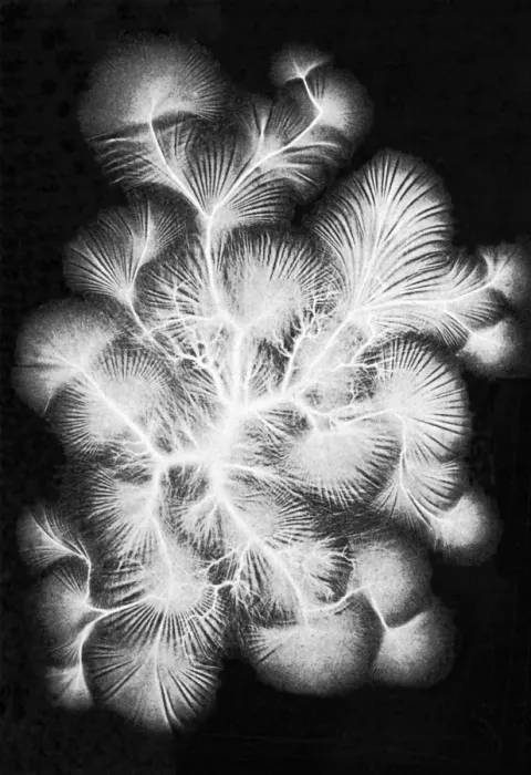 Framed Print : Electric Spark, Negative Pole Print Framed Print : Electric Spark, Negative Pole Print