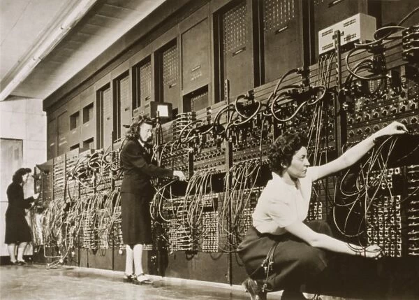 ENIAC, the second electronic calculator