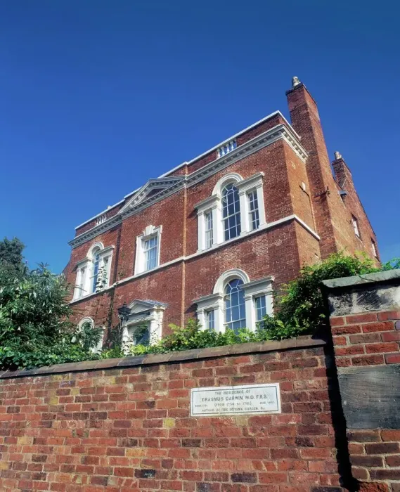 Framed Print : Erasmus Darwin House Print Framed Print : Erasmus Darwin House Print