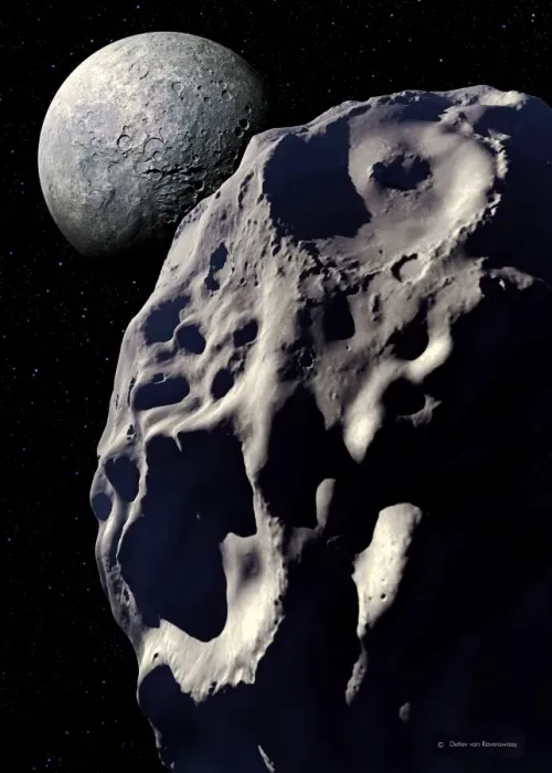 Framed Print : Eris and Dysnomia Print: A photograph of the dwarf planet Eris with its moon Dysnomia Framed Print : Eris and Dysnomia Print: A photograph of the dwarf planet Eris with its moon Dysnomia
