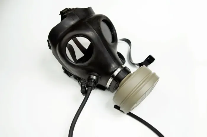 Framed Print : Gas Mask Print Framed Print : Gas Mask Print