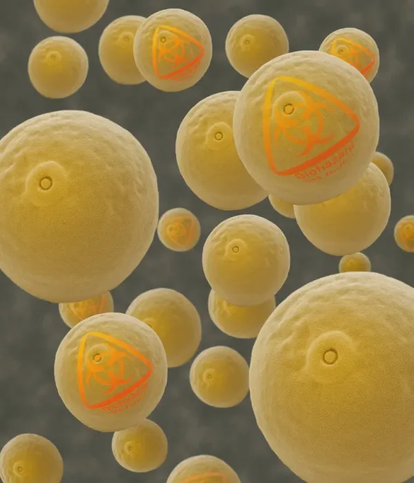 Framed Print : Genetically-modified pollen grains Print Framed Print : Genetically-modified pollen grains Print