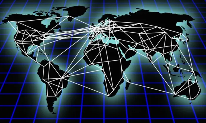 Framed Print : Global Communications Print Framed Print : Global Communications Print