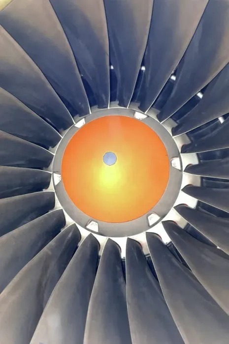 Framed Print : Aeroplane Engine Print: Close-up of Boeing 747 Turbine Blades Framed Print : Aeroplane Engine Print: Close-up of Boeing 747 Turbine Blades